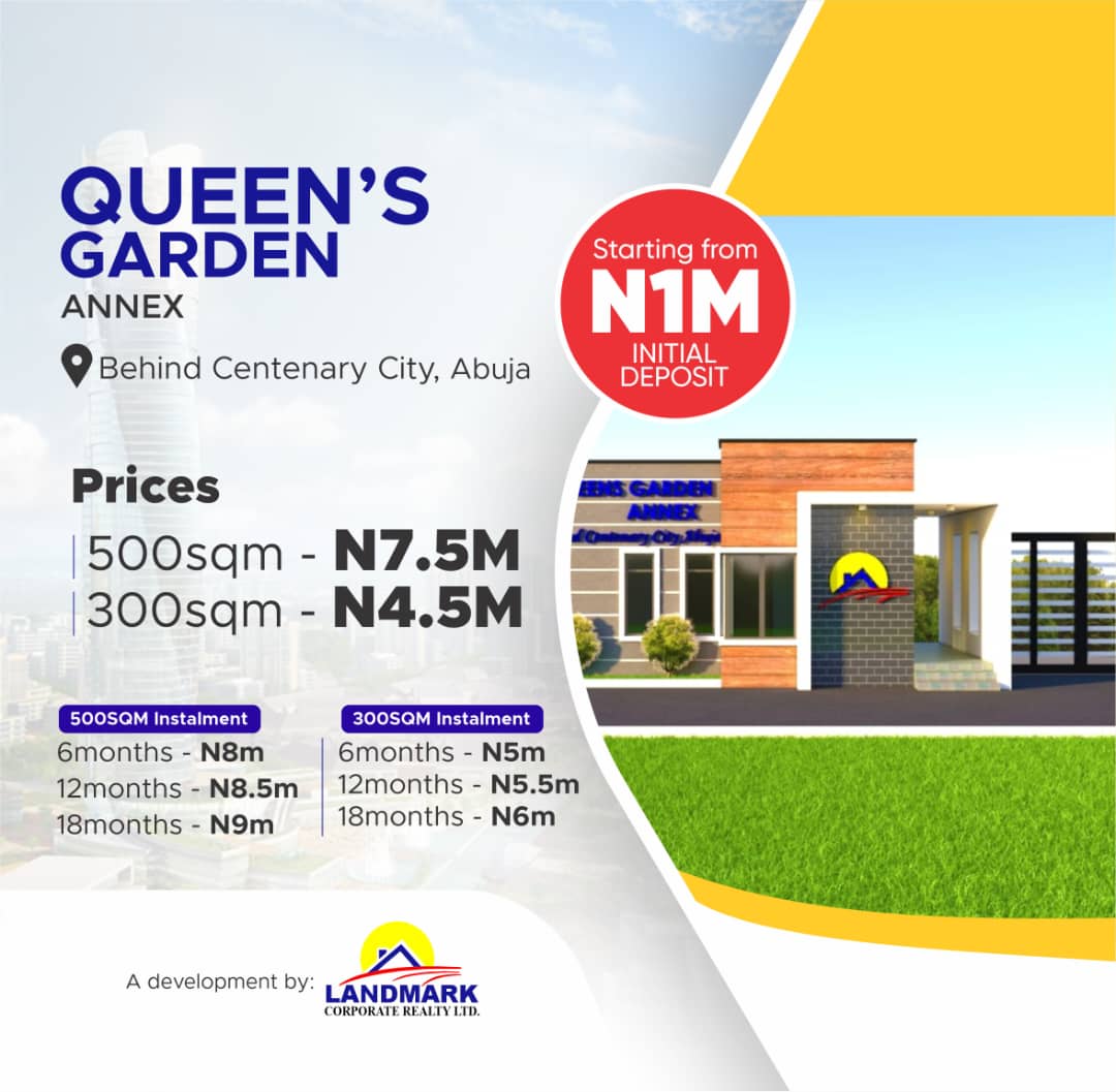 Plots of Land for Sale at Centenary City, Abuja.